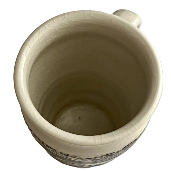 Vintage Studio Pottery Teachers Mug / Dated & Signed Art Pottery - Picture 6 of 10